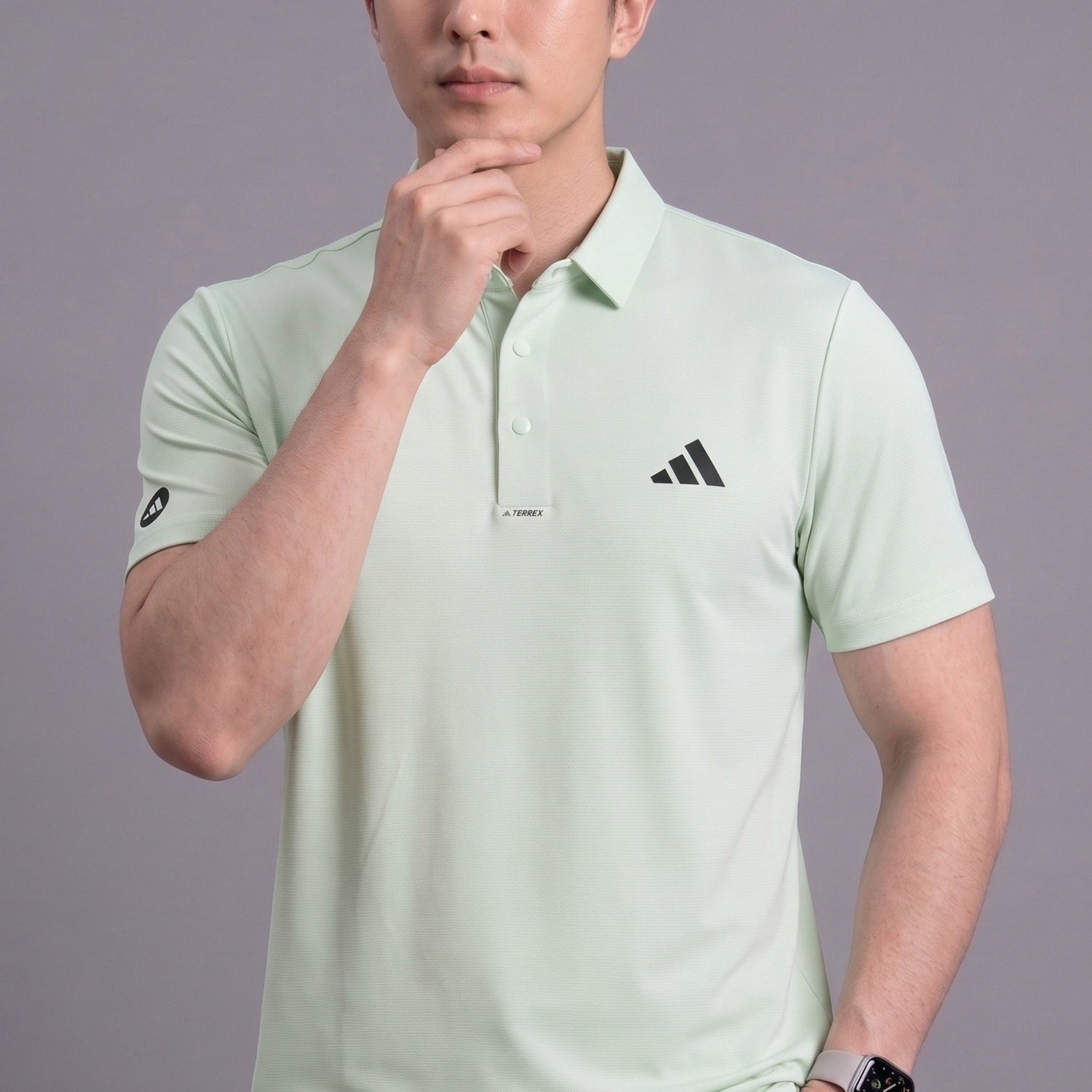 Adds Super Stretch Imp Dry-Fit Polo
