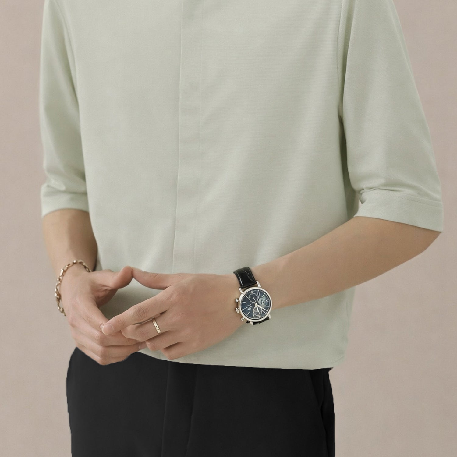 Turbo Concealed Button Placket Casual OverShirt*