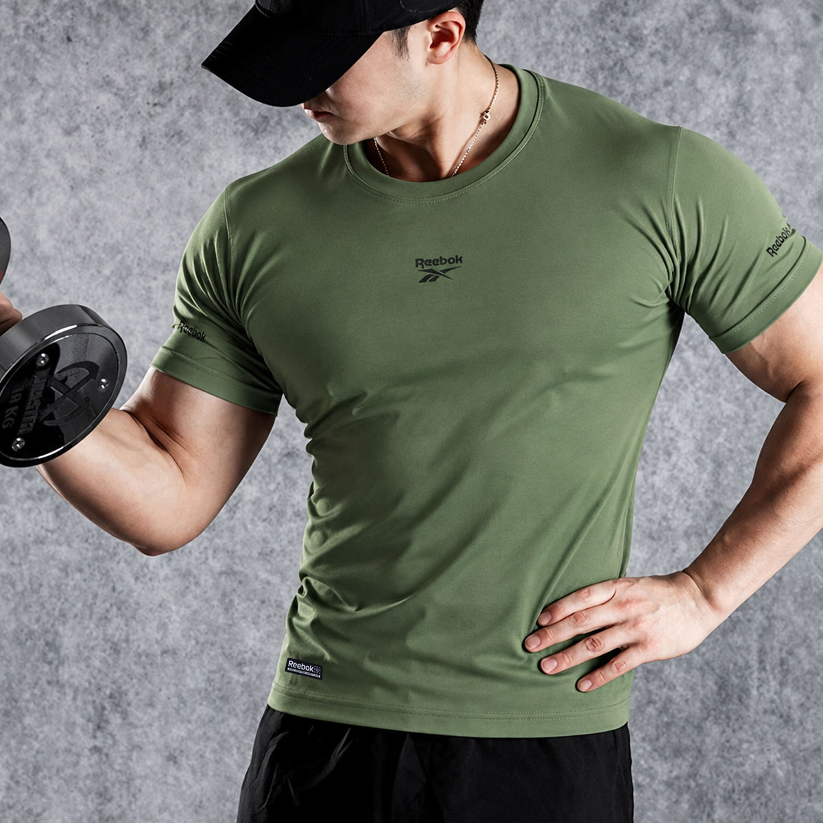 Rebok Wor Superium Detail Imp Dry-Fit Tee