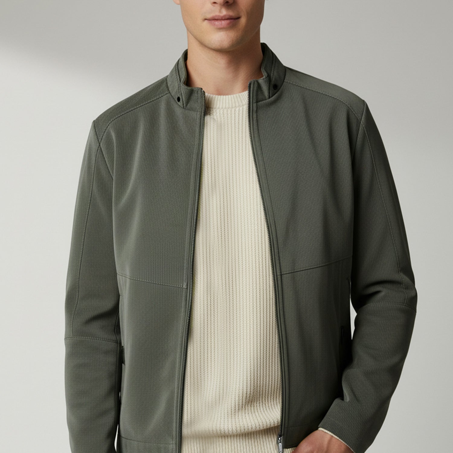 Cold Breaker Imported Suede Leather Jacket