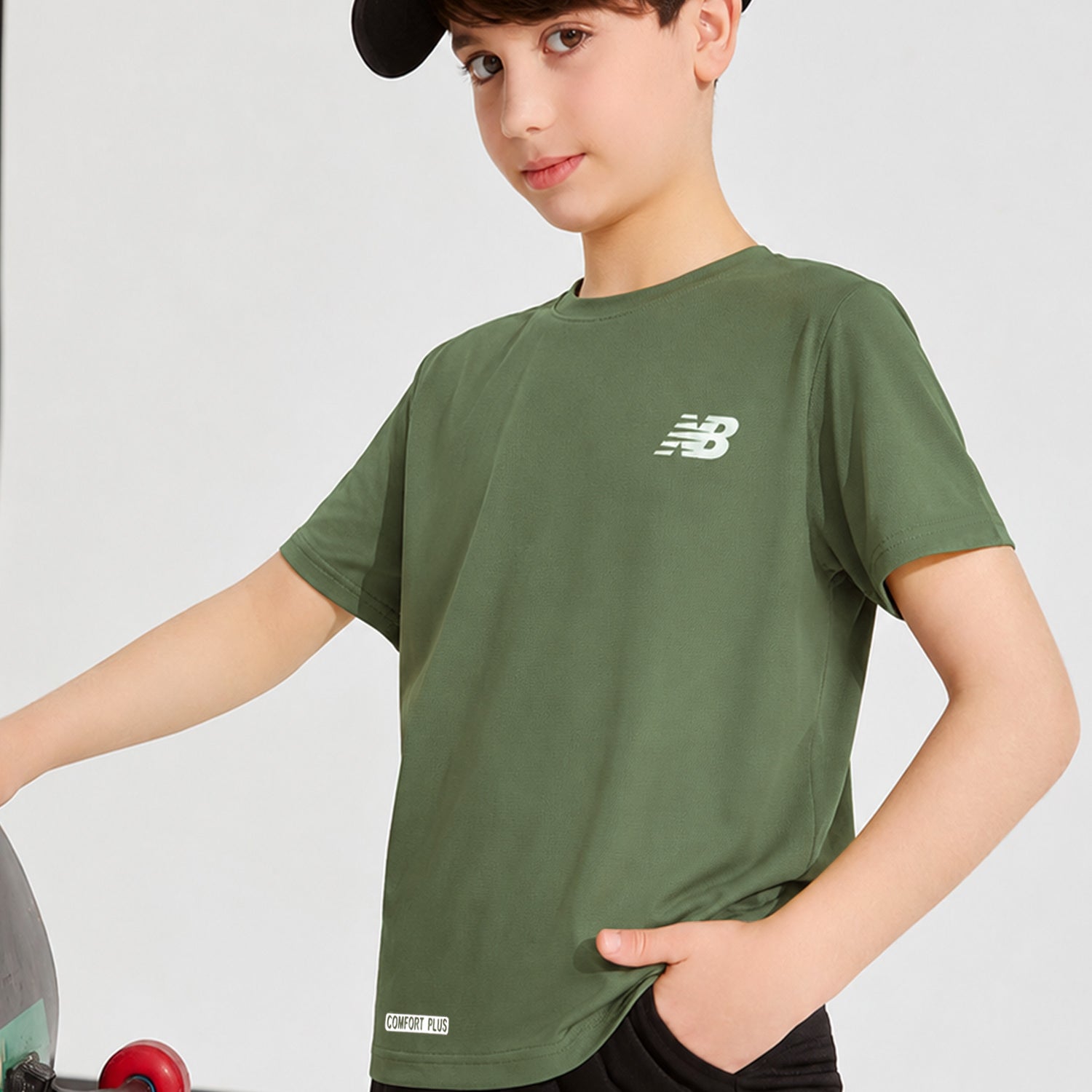New Blnce Athletic Core Run Kid's Dry-Fit Tee