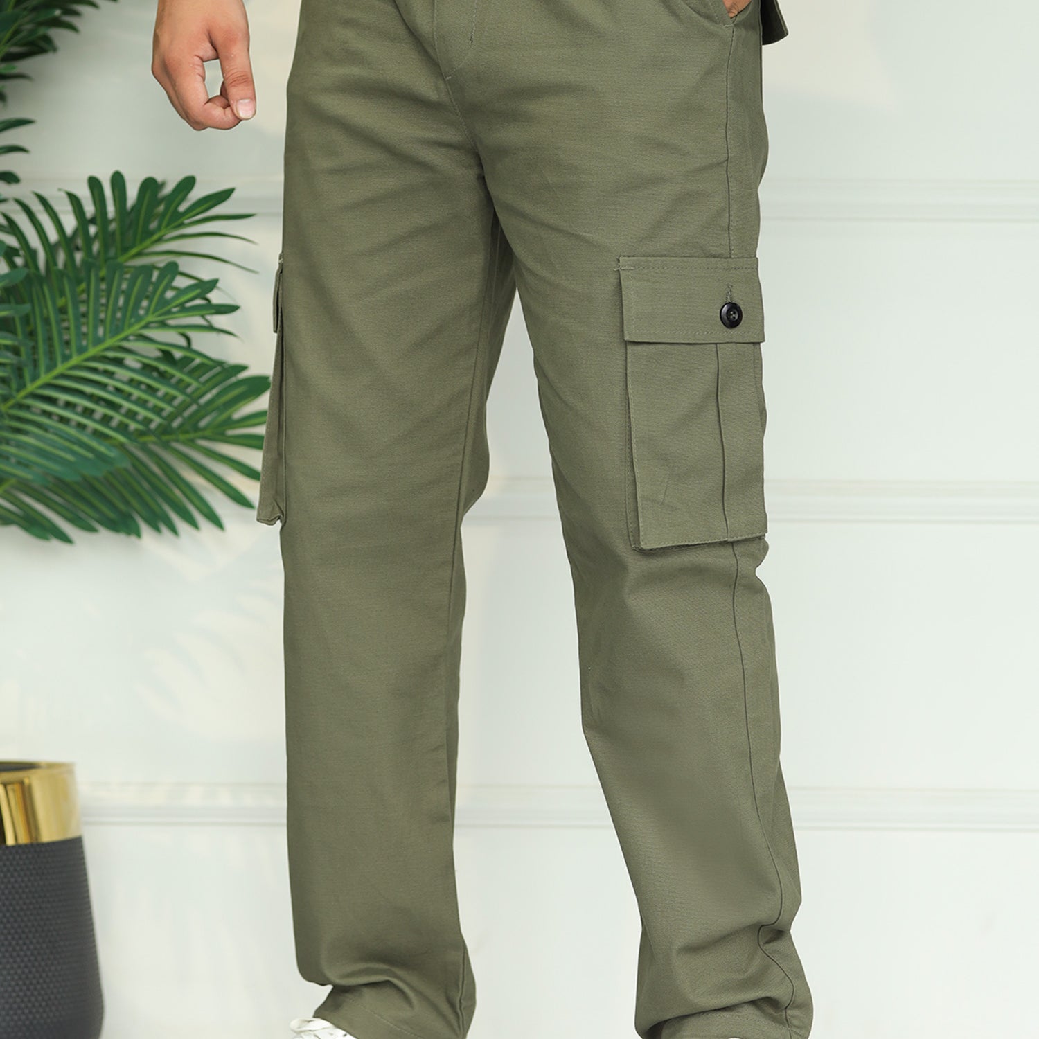 Turbo's 6 Pockets Loose Bottom Cargo Trouser