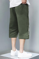 TRB Design Front Logo Print Men Shorts
