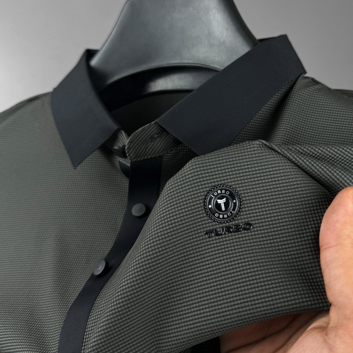 Turbo Vintage Crisp Textured Men's Polo Shirt
