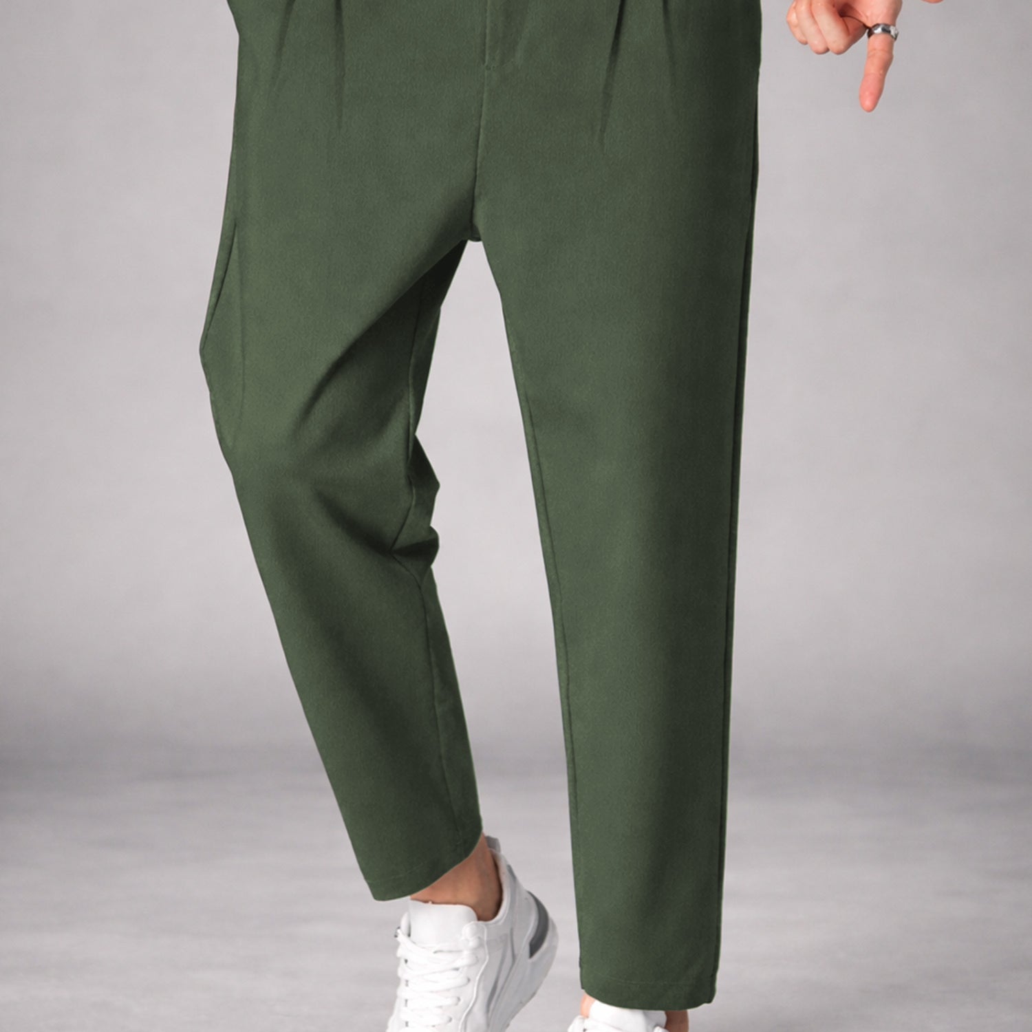XRSN Double Plate Style Slim-Fit Trouser