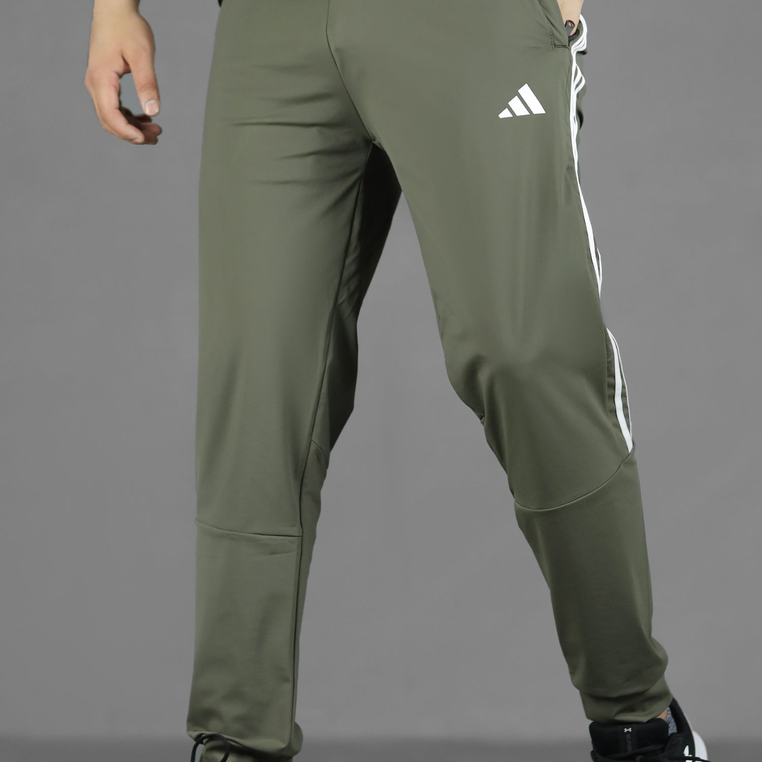Adds Side Half 3 Strips Dry-Fit Trouser
