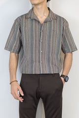 Turbo Spring Edit Textured Casual Shirt