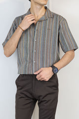 Turbo Spring Edit Textured Casual Shirt