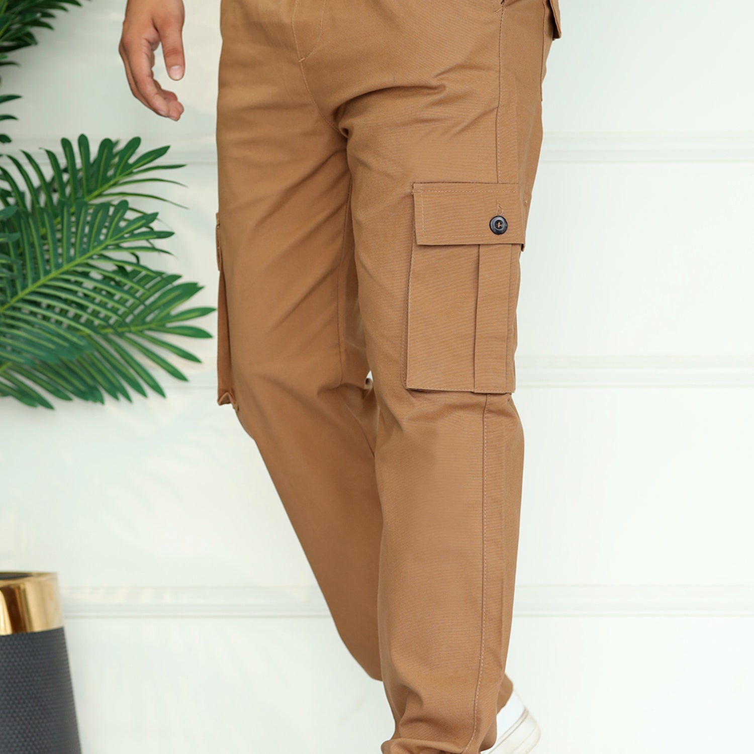 Turbo's 6 Pockets Loose Bottom Cargo Trouser