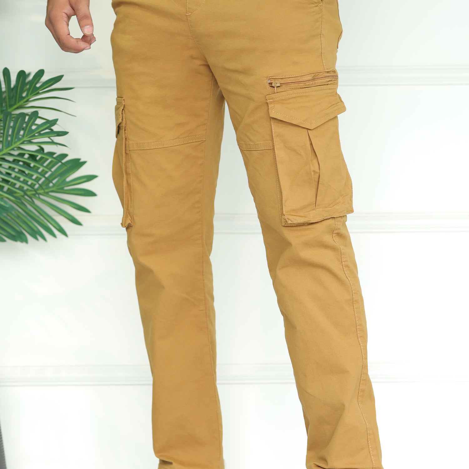 Turbo 'Recon' Division Zip-Detail Loose Bottom Cargo Trouser