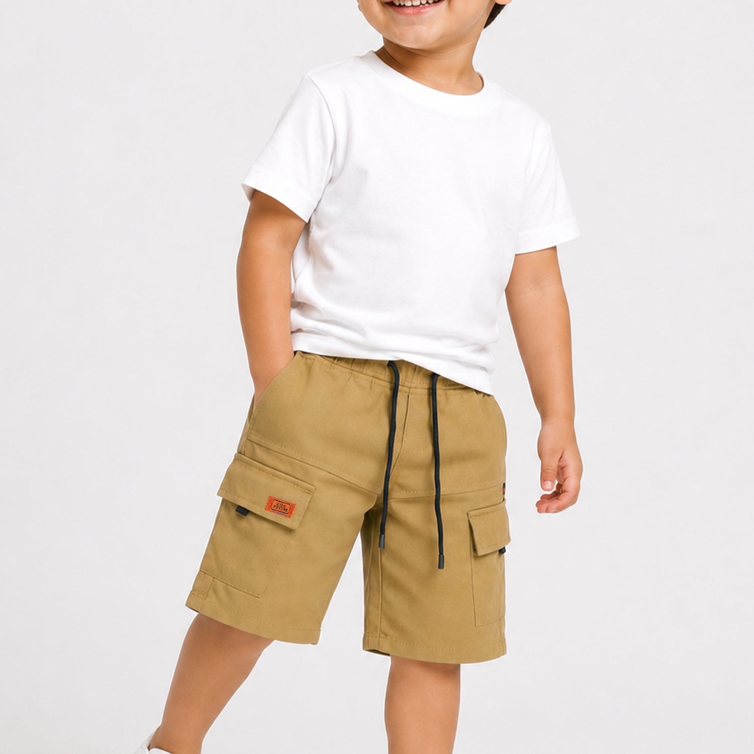 Turbo Casual-Cargo Younger Kids Shorts