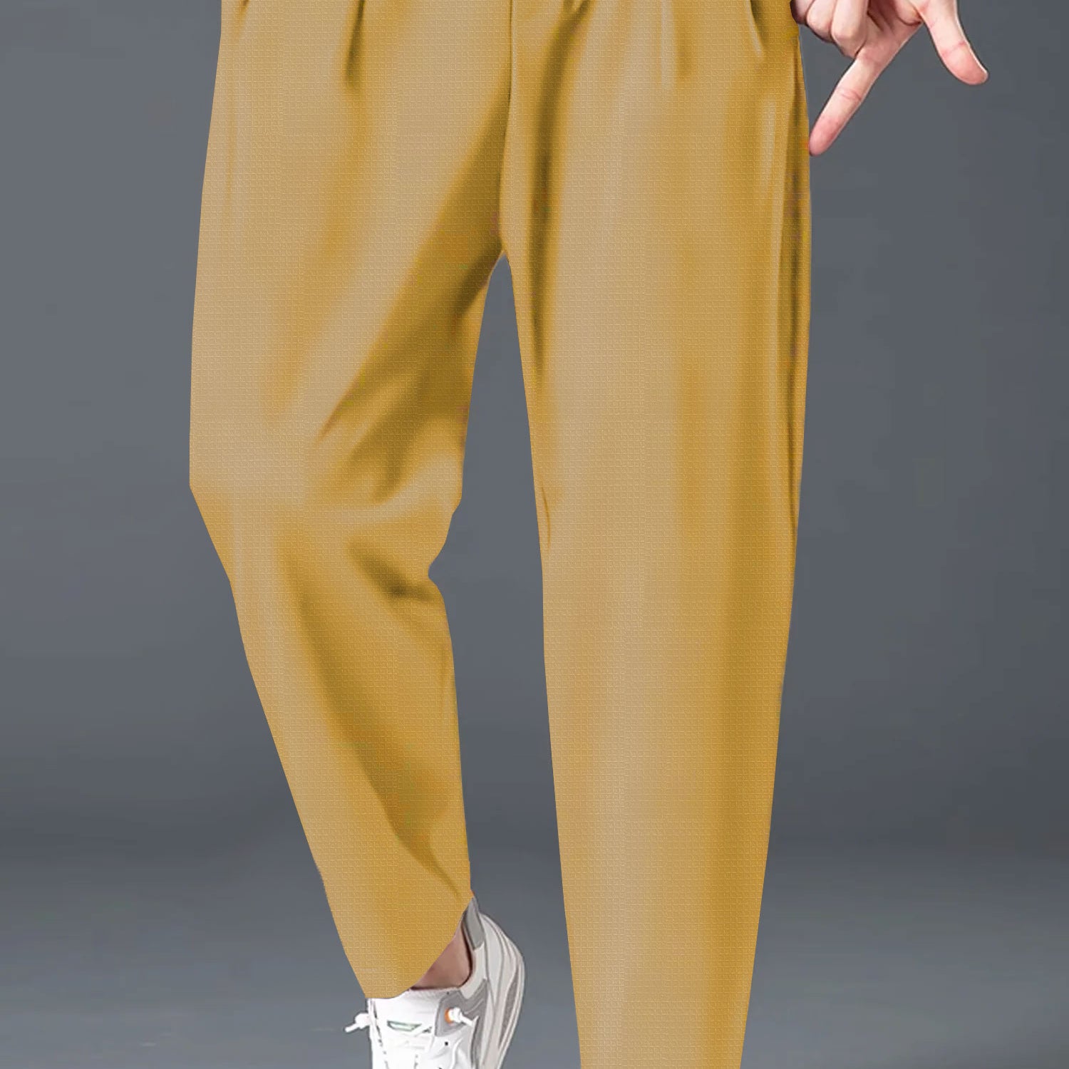 Turbo ProForm Waffle Texture Slim Fit Trouser