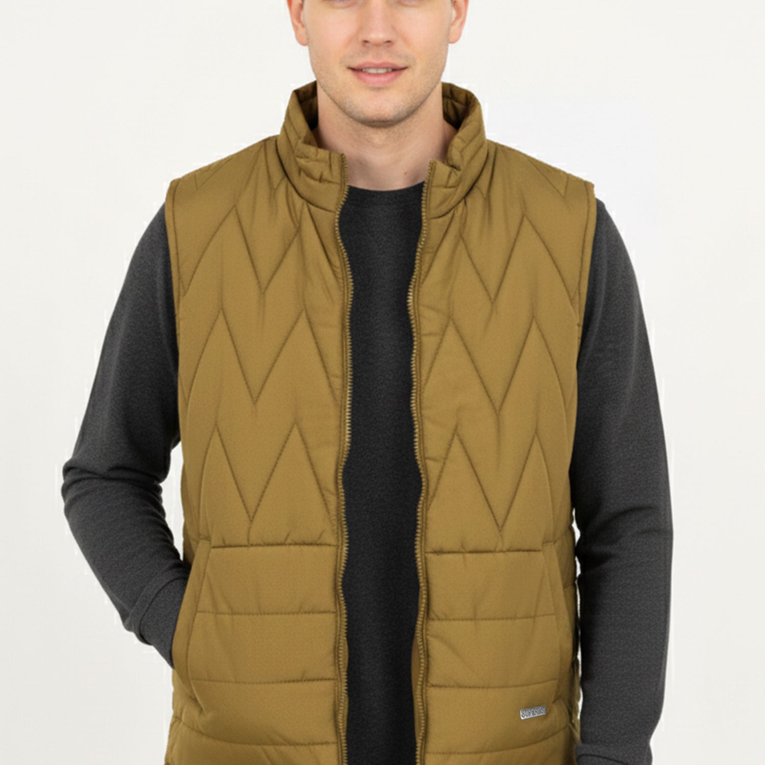 Sleeveless Reversible Perashoot Imported Men's Gilet