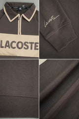 Lcste Color-Block Panel Imported Men's Sweatshirt