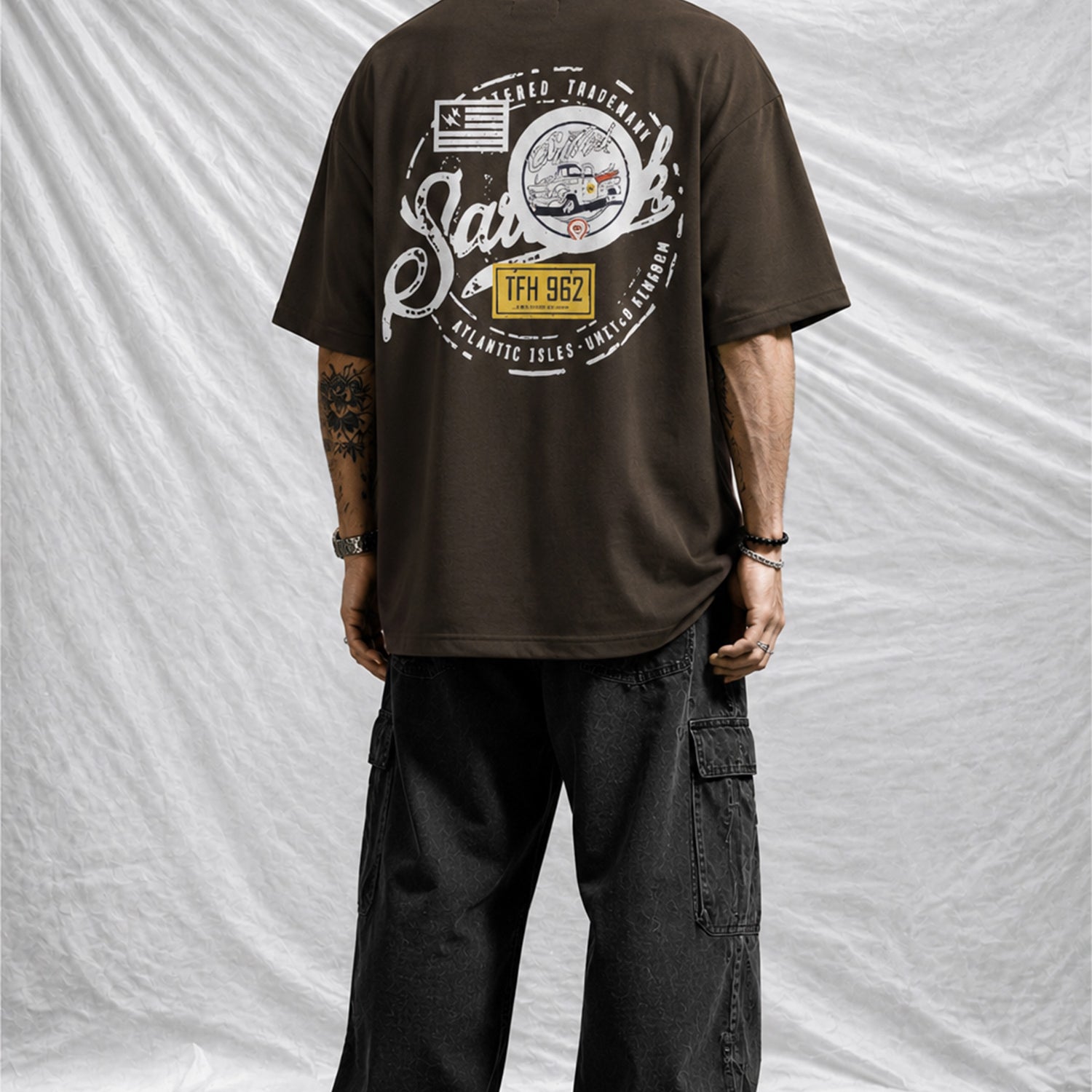 Turbo "Saltrock" Back Design Oversize Tee