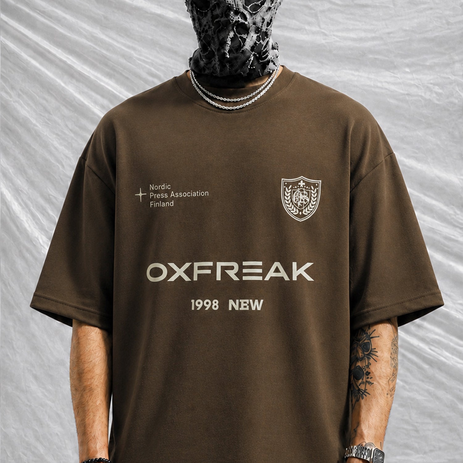 Turbo "Oxfreak Typographic" Oversize Tee