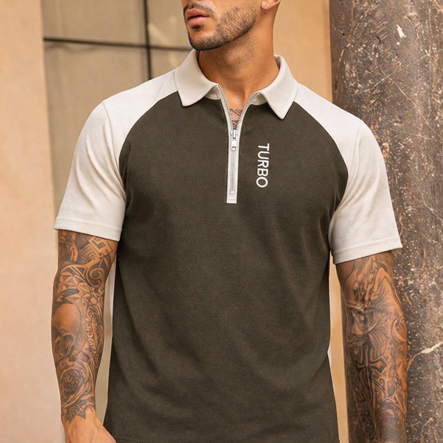 Turbo Athletic Structure Men's Polo Shirt
