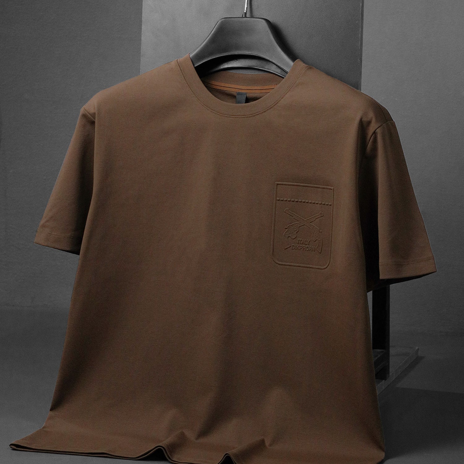 Mens Confection Monogram Round Neck T-Shirt