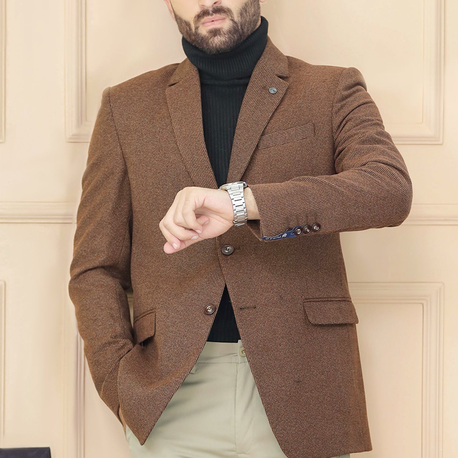 Classic Rich LuxeForm Mens Casual Blazer