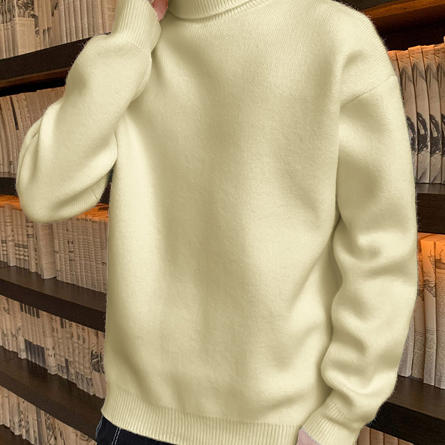 Thermal Winter Turtleneck Pullover High Neck