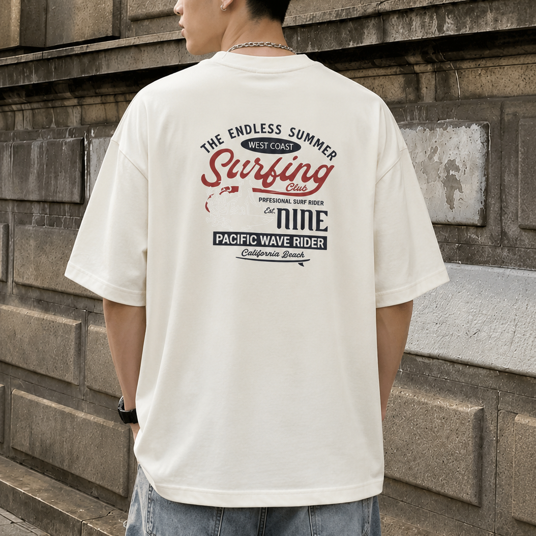 Turbo Sunny Edit Heavyweight Oversize Men's Tee