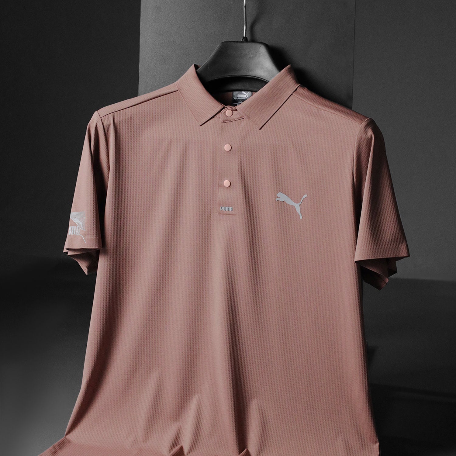 Pma Essential Printed Logo Men's Polo Shirt