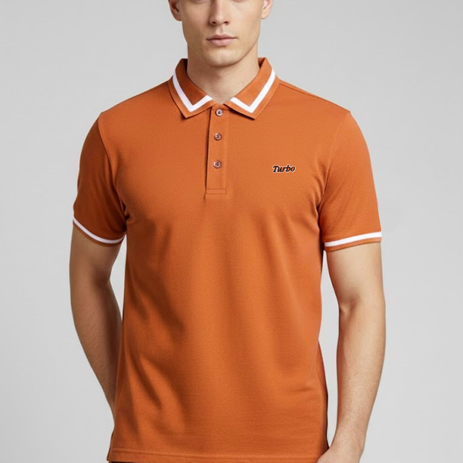 Turbo Polo Pro Grade Tipped Men's Polo Shirt