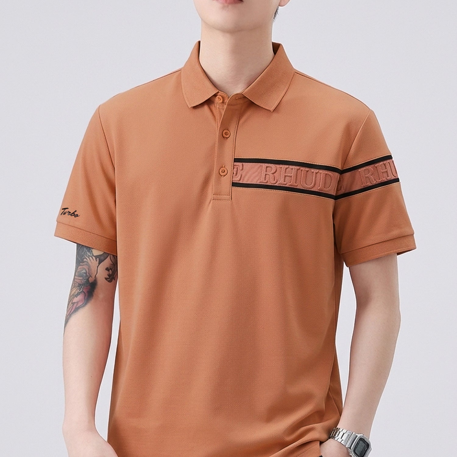 Turbo Essential Apparel Men's Polo Shirt