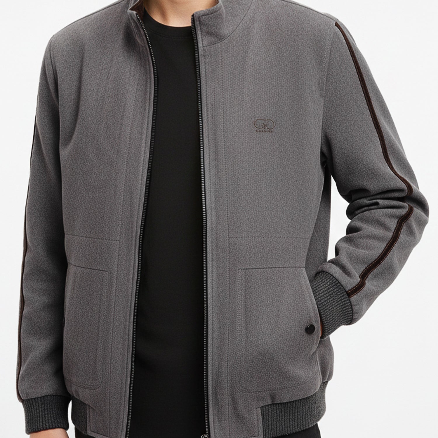 Wind Cover Imported Men's Woolen Jacket