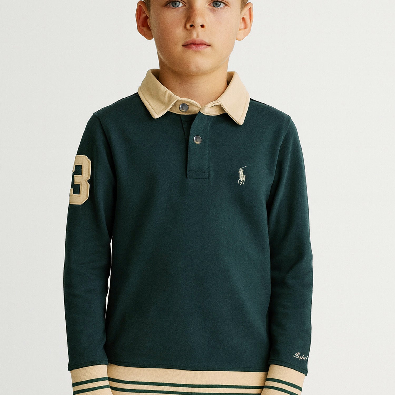 Rph Lren Polo Loopback Unisex Kids SweatShirt