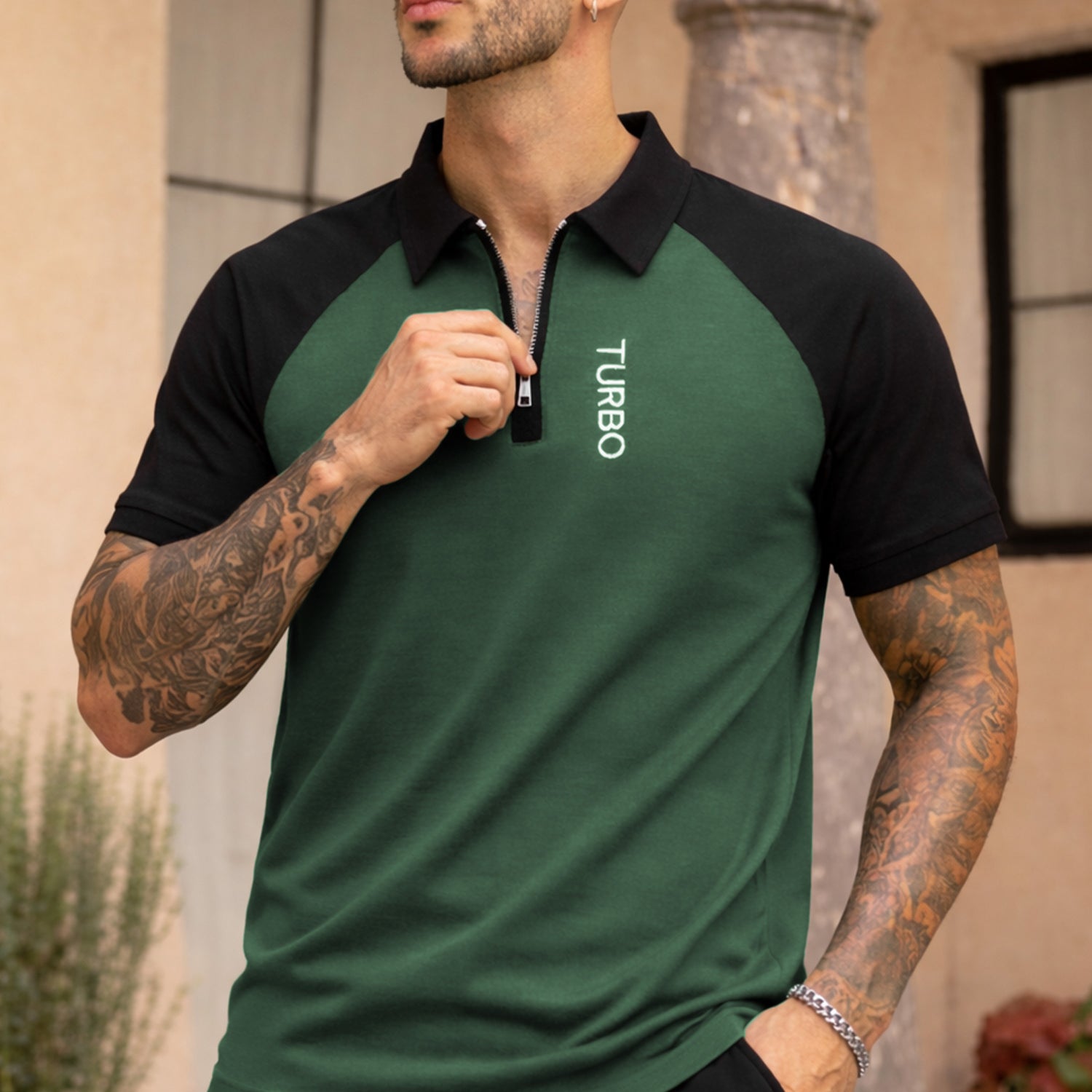 Turbo Athletic Structure Men's Polo Shirt