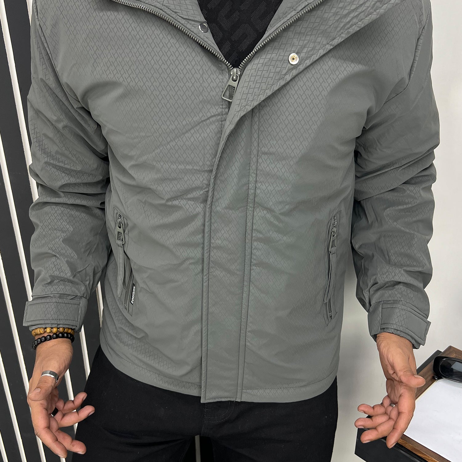 Premium Hood Style Men's Imported Light Weight Jacket