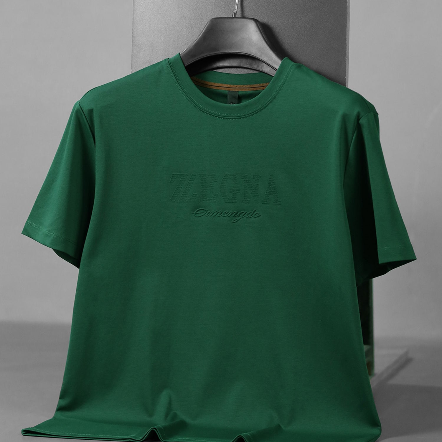 Zgna Typographic Logo Men's Tee Shirt