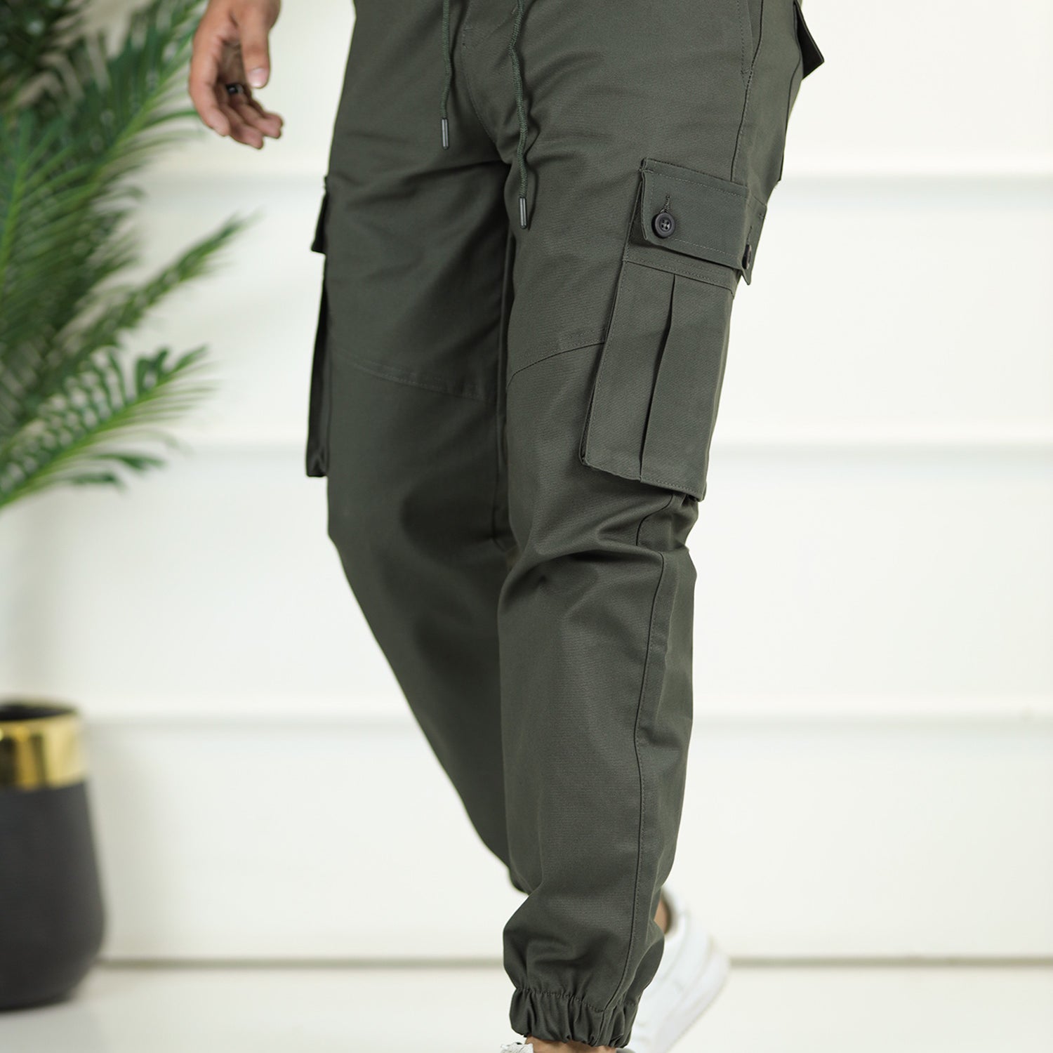 Turbo 6 Pockets Premium Cotton Gabardine Cargo Trouser