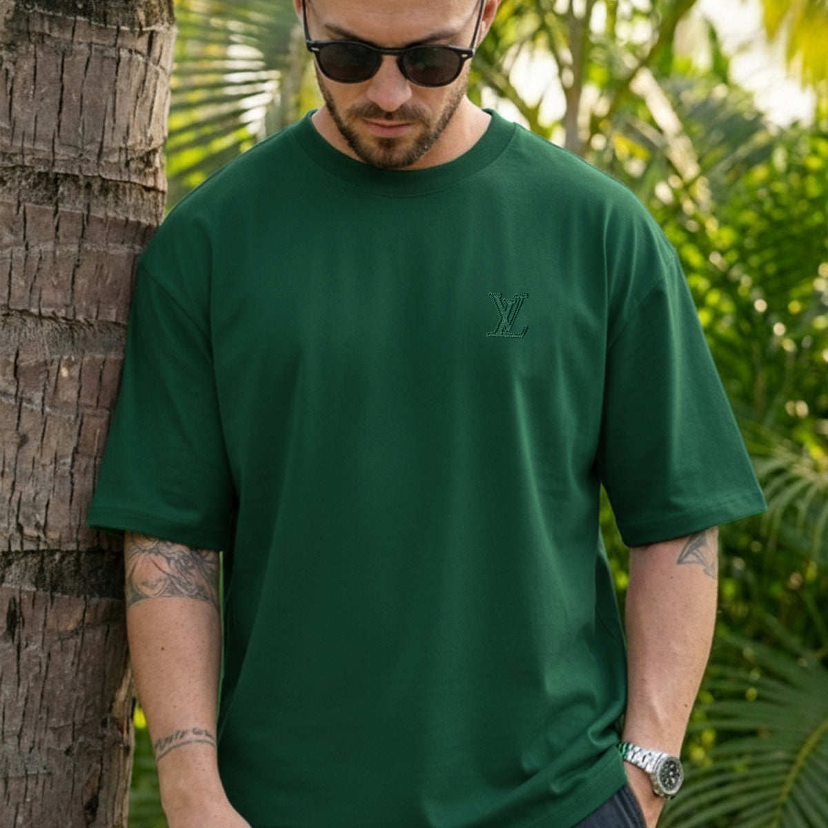 Luis Vten Signature Round Neck OverSize T-shirt*
