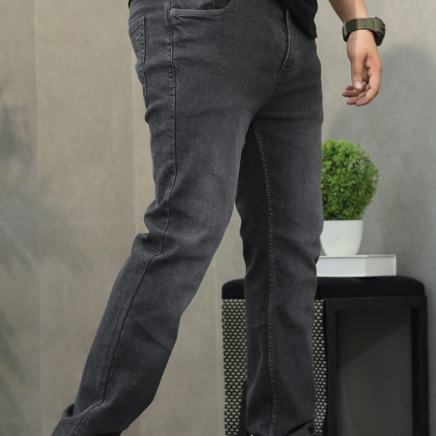 Turbo Regular Classic Slim Fit Denim Jeans