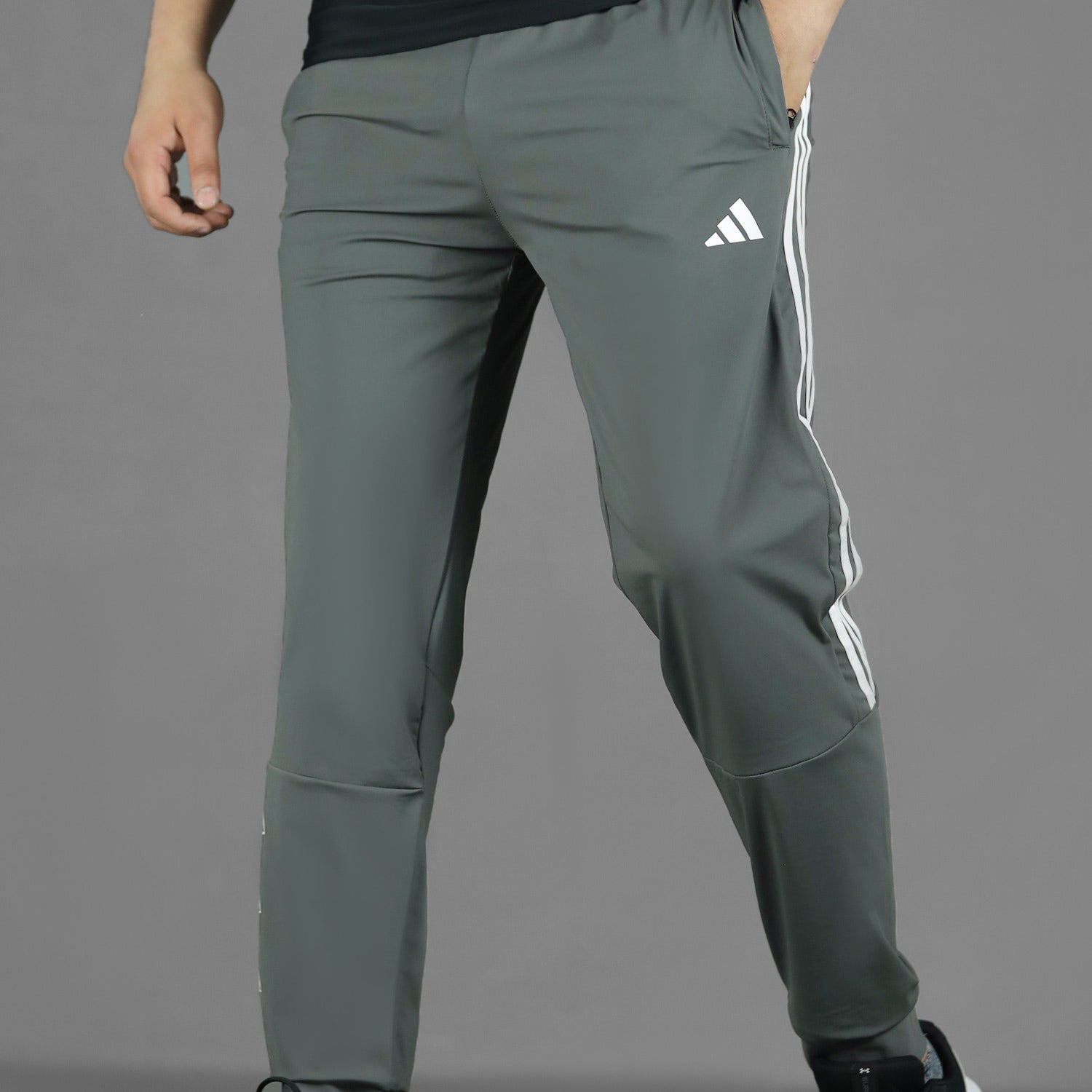 Adds Side Half 3 Strips Dry-Fit Trouser
