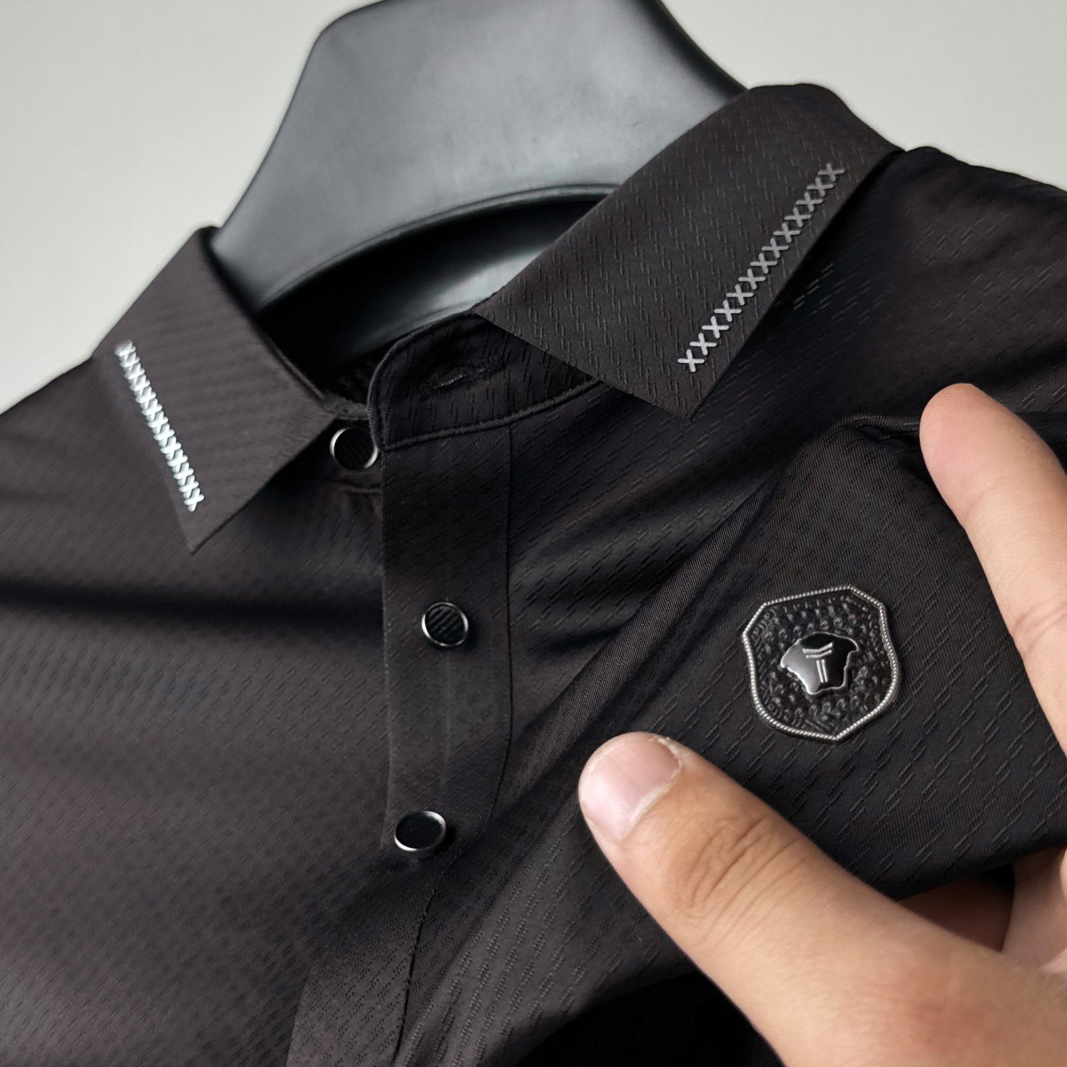 Turbo Royal Luxury Stitchless Men's Polo Shirt