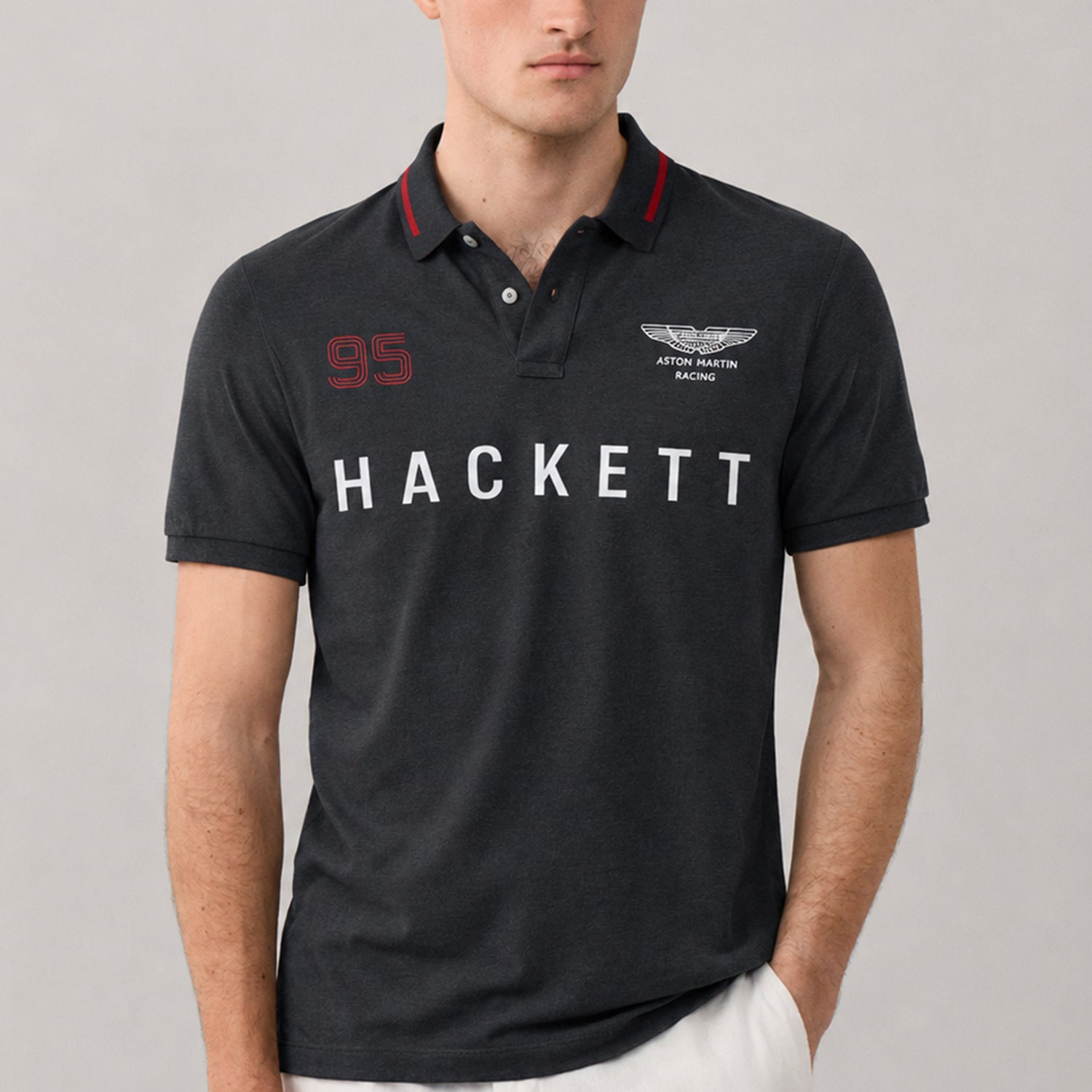 Hcket x Aston Martin Racing Addition Men's Polo Shirt