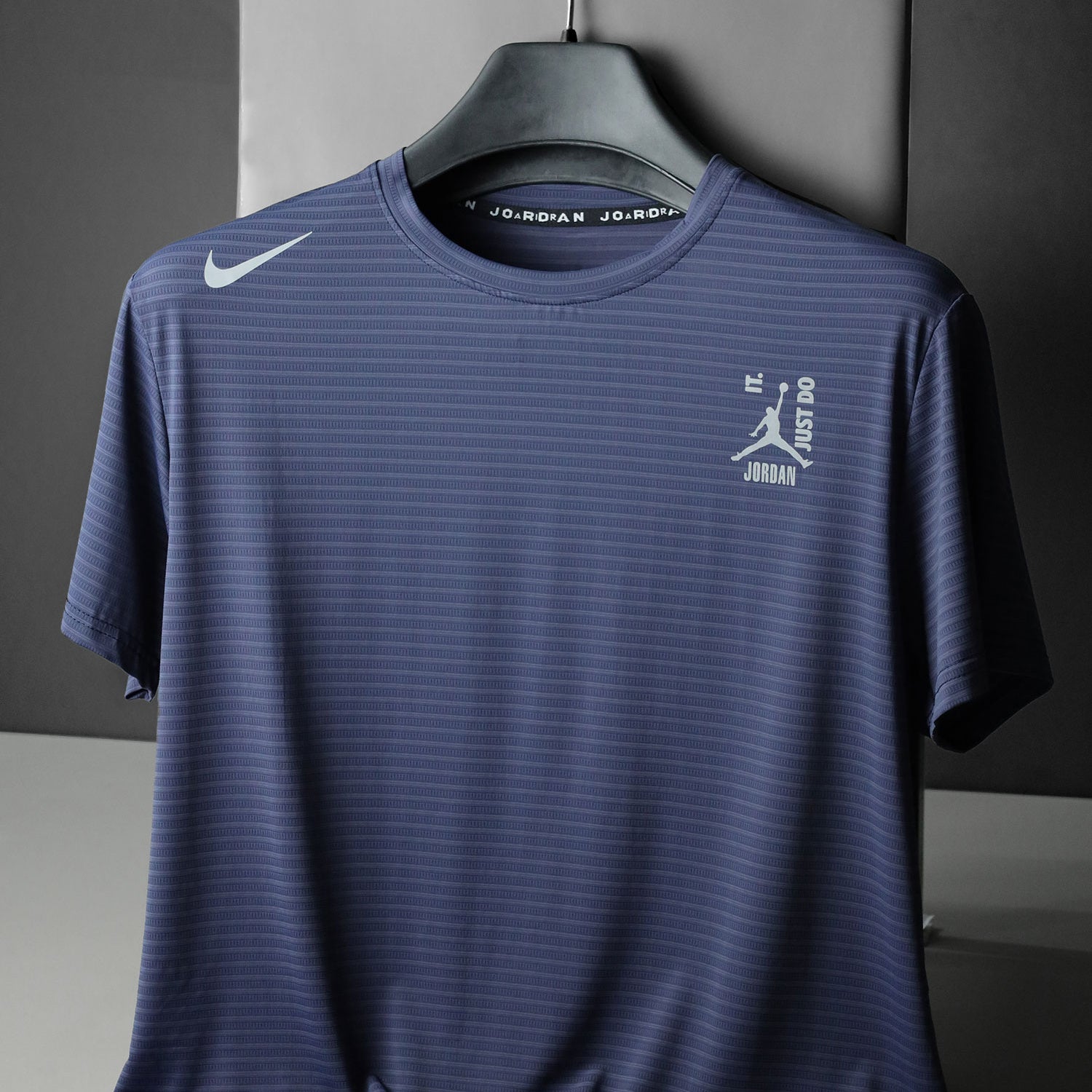 Jrdn Air Jst do it Textured Mesh Dry-Fit Tee