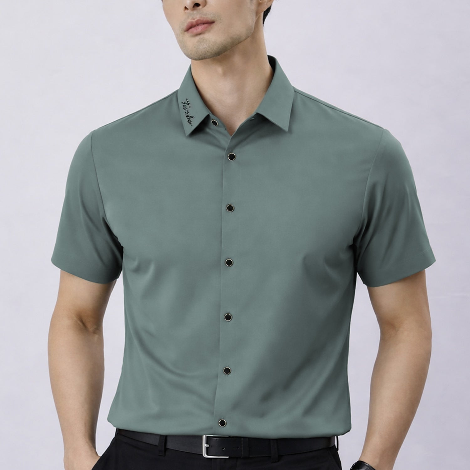 Turbo Modern Drape Casual Shirt*