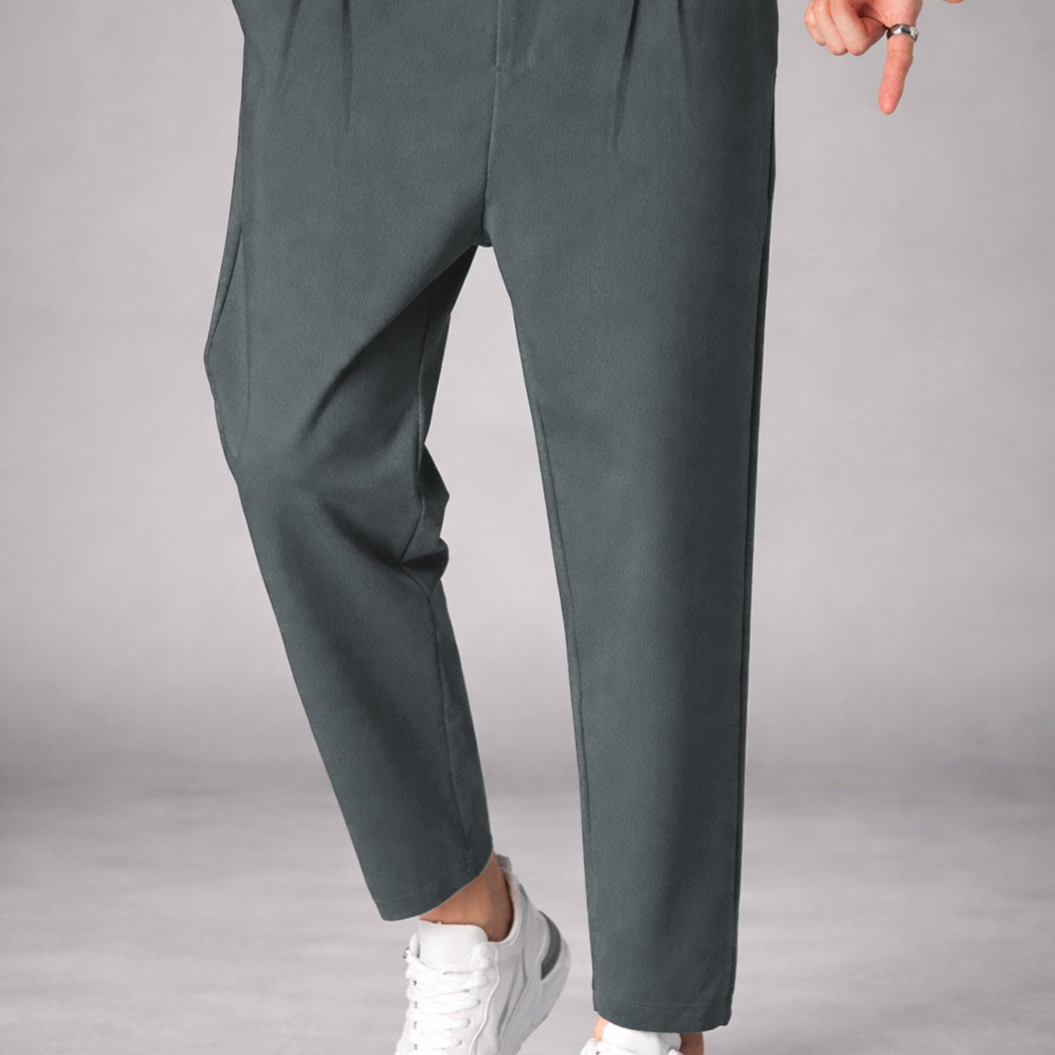 XRSN Double Plate Style Slim-Fit Trouser