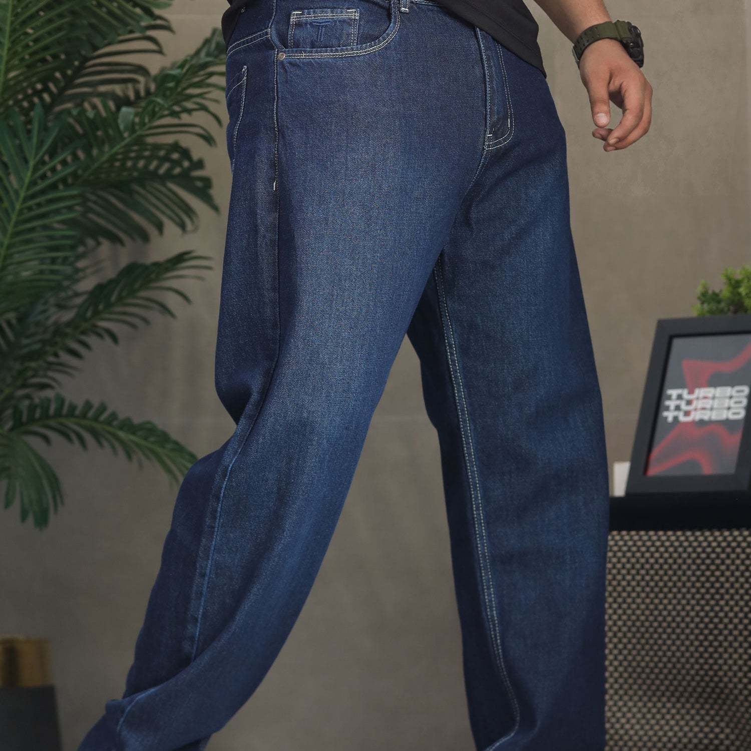 Turbo True Fades Denim Baggy Jeans