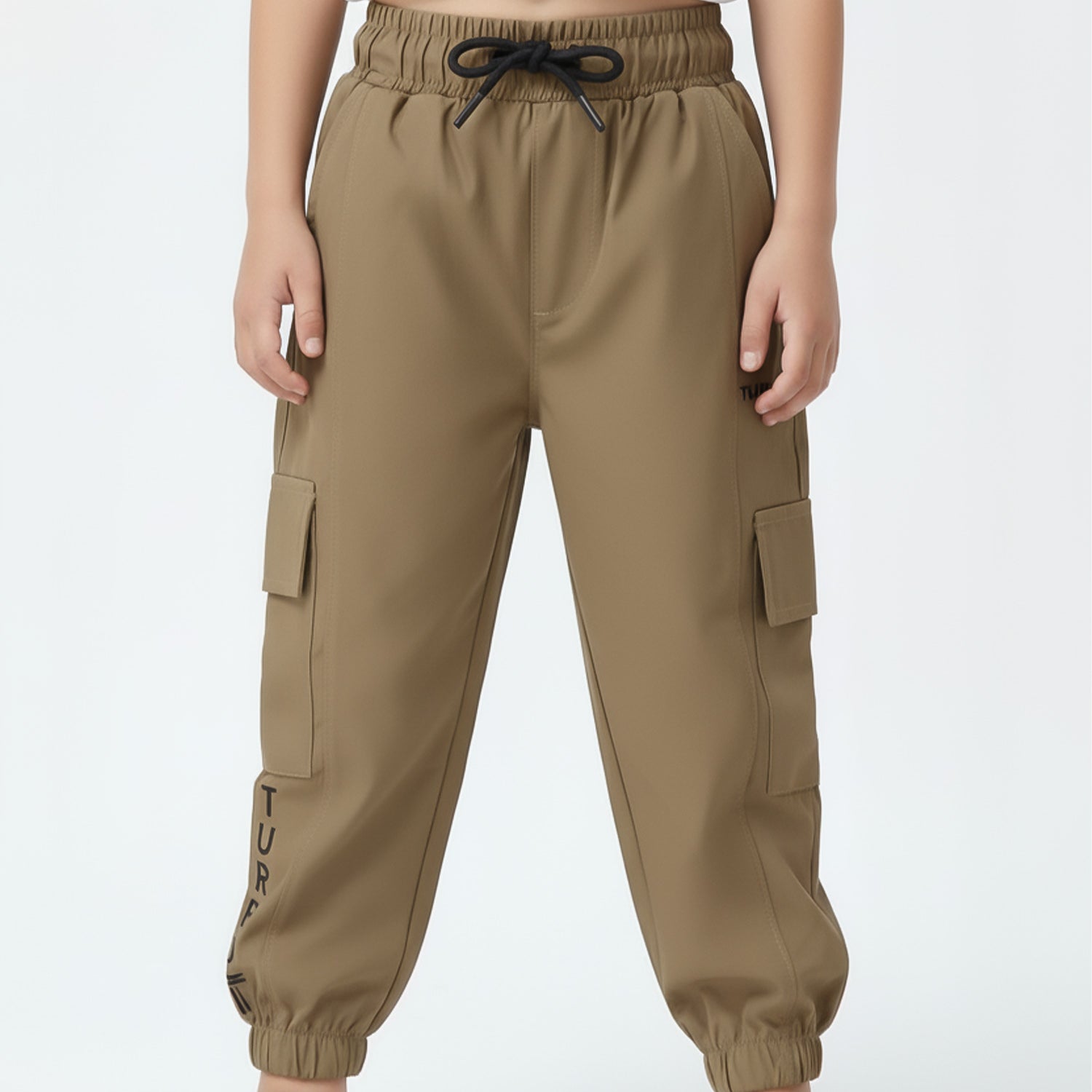 Turbo Casual Cargo Kids Trousers For Boys