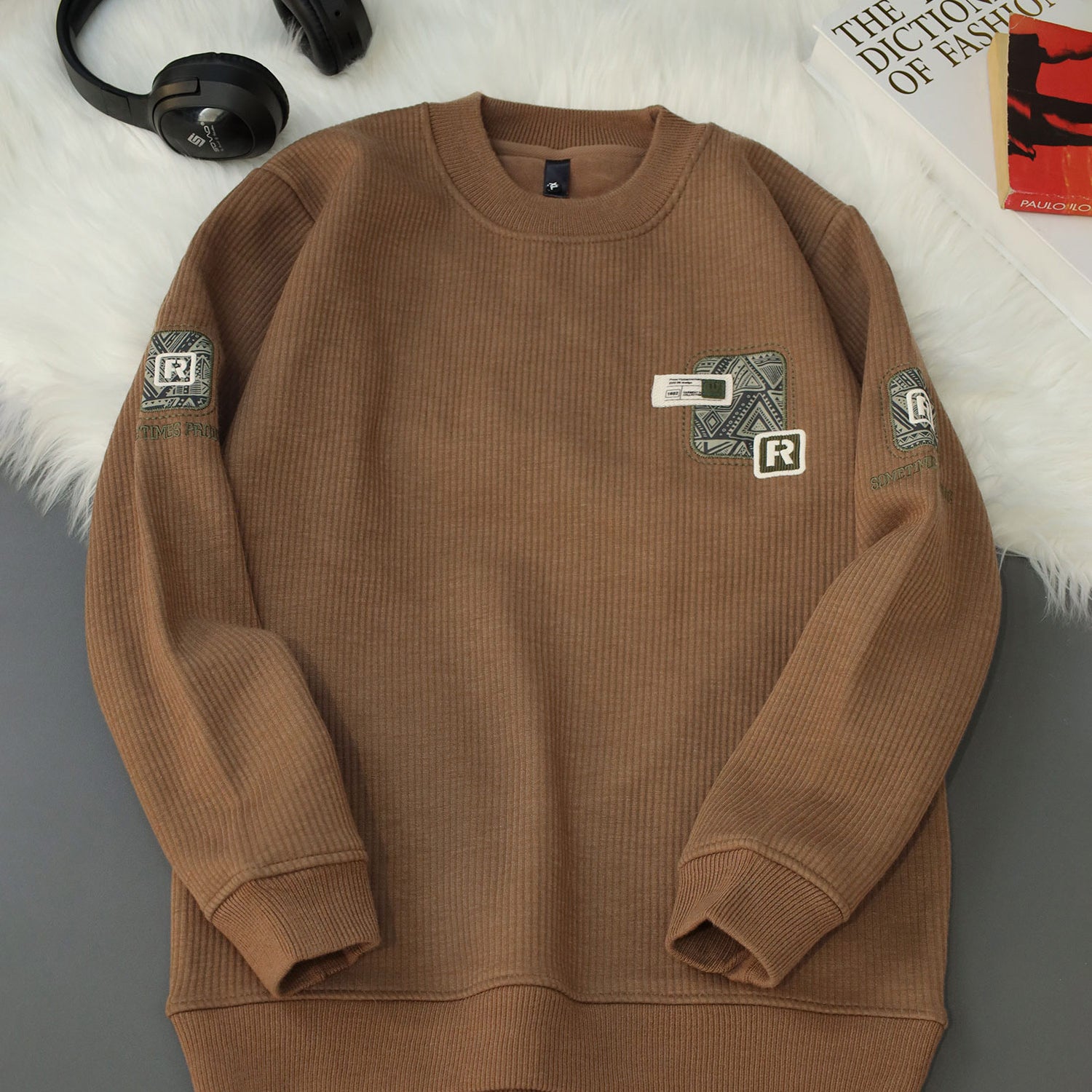 Mens PullOver Round Neck Imported Men's Sweatshirt