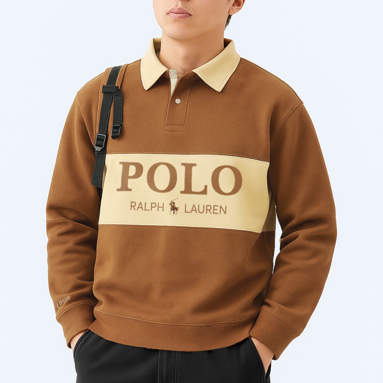 Rph Lren Classic Signature Typographi Imported Men's Sweatshirt