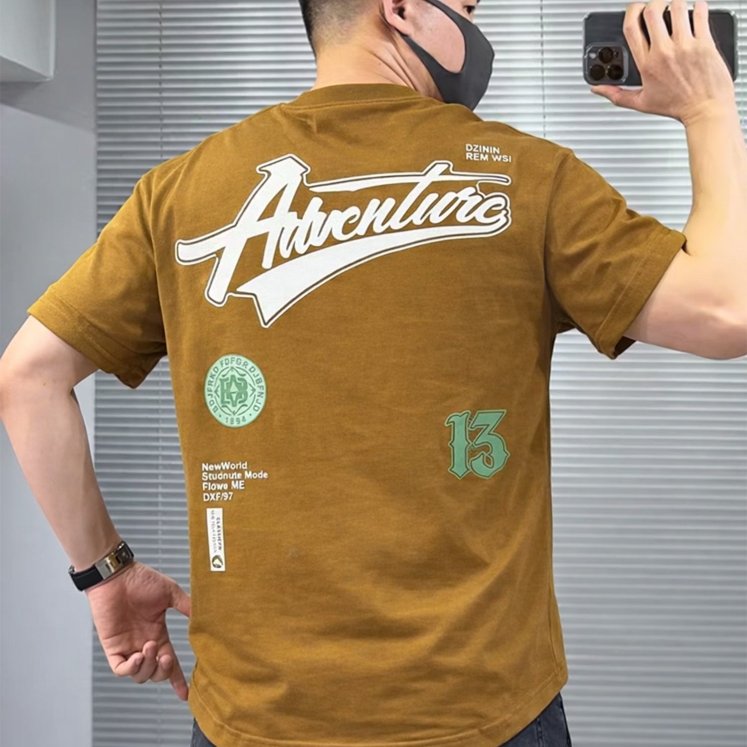 Mens Street Adventure Graphic Tee