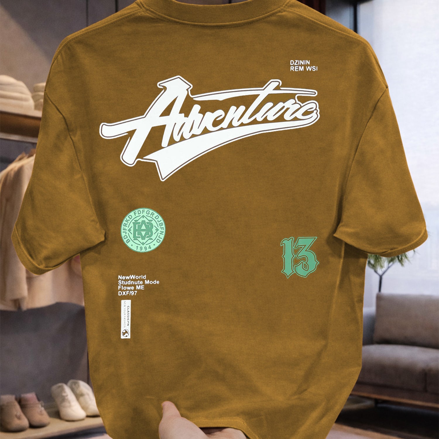 Mens Street Adventure Graphic Tee