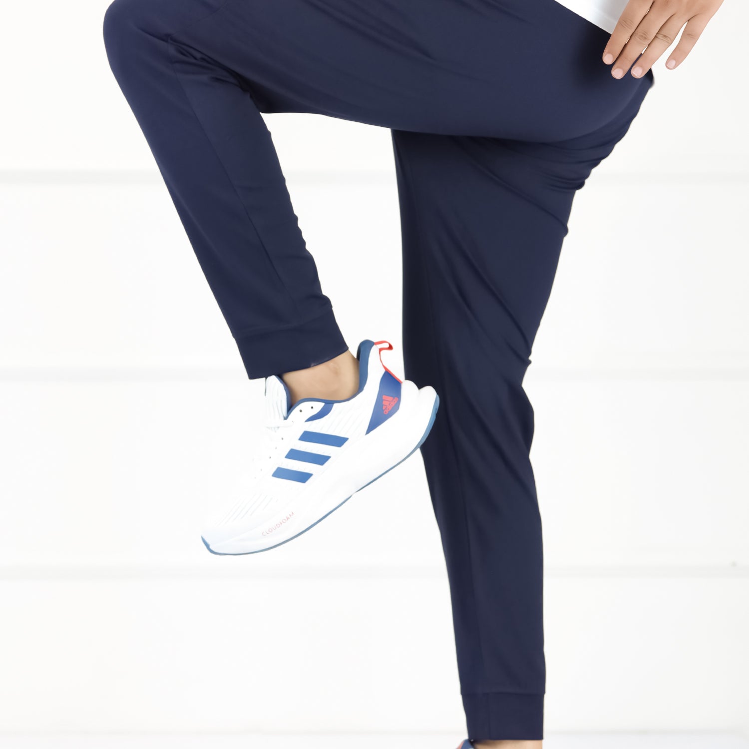 Undr Armr Urban Flex Breathable Sportswear Trouser In Dark Navy