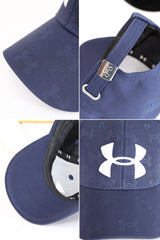 Undr Armr Headline Golf Imp Polyester Cap In Dark Navy
